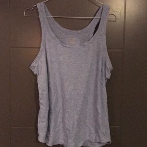 Light blue basic loft tank